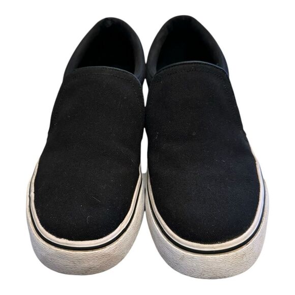 Nike Women's Court Royale AC SLP 'Black' Slip-on Canvas Sneakers 8 - Picture 4 of 6
